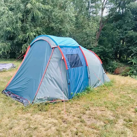 V Arealu Pivovaru Maly Janek S Vlastnim Stanem Campsite *